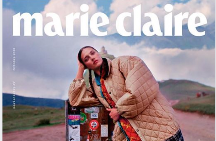 Marie Claire-ის გარეკანისთვის ფოტოები საქართველოში გადაიღეს