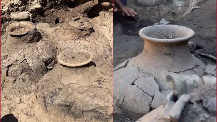 VIDEO: ქვემო ნიქოზში შუა ბრინჯაოს ხანის დიდგვაროვნის სამარხი აღმოაჩინეს