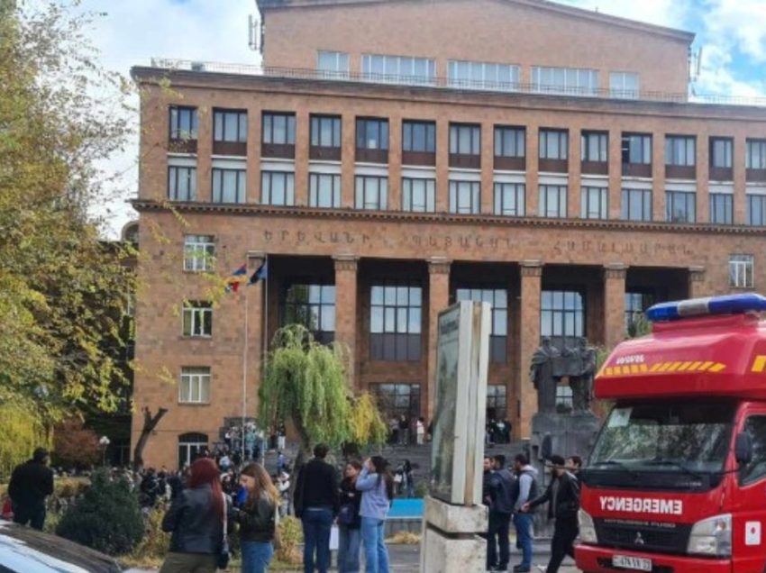ერევნის სახელმწიფო უნივერსიტეტში აფეთქება მოხდა – დაიღუპა 1 ადამიანი